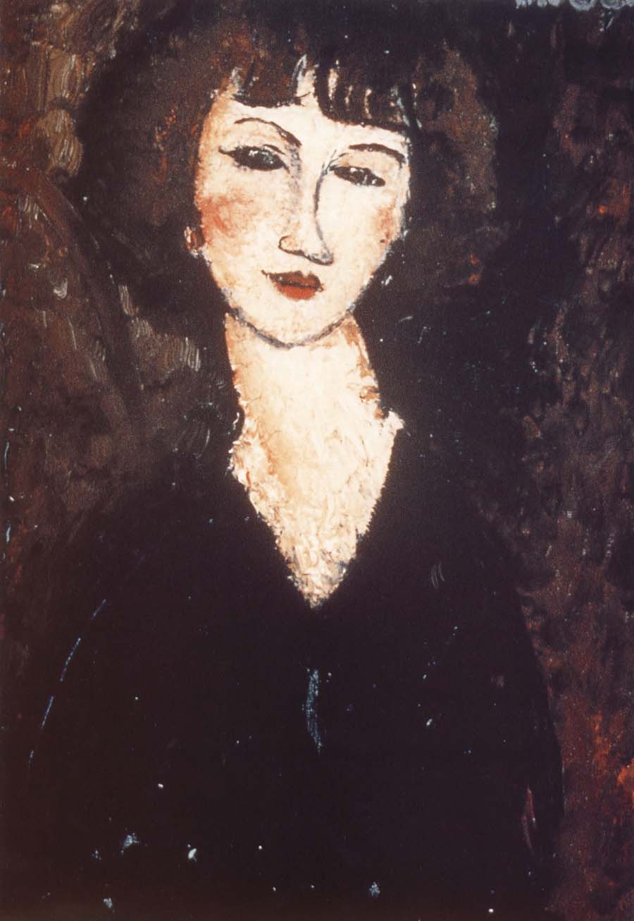 Amedeo Modigliani Girl from Mountmartre